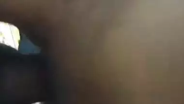 Indian nude babe takes a thick dick in her shaved pussy