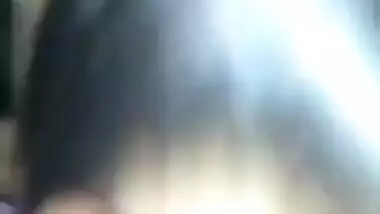 Shy girl in hotel with lover