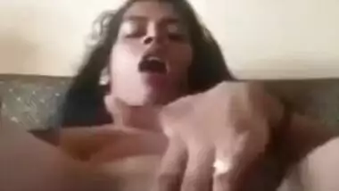 Masturbation is the only thing that can help the Indian sweetie