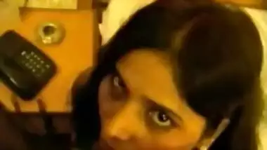 Desi Indian babe blowjob and doggy style