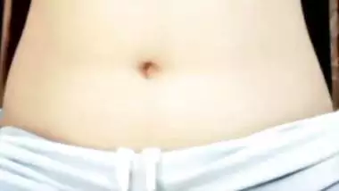 Gorgeous college girl naked big boobs show on video call