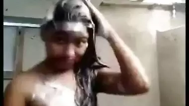 Unseen desi nude bathroom selfie