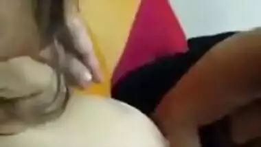 Bhabhi enjoys lesbo sex with her horny sister in law