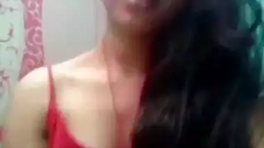 Desi village girl selfie video making