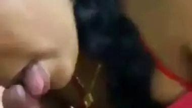 Cock sucking wife wears sexy lingerie to seduce husband