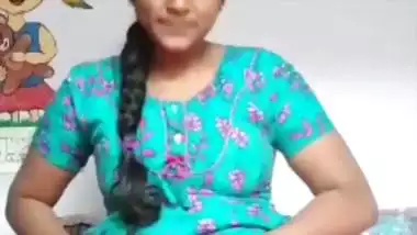 Desi Tamil girl strips and exposes her hairy pussy and ass