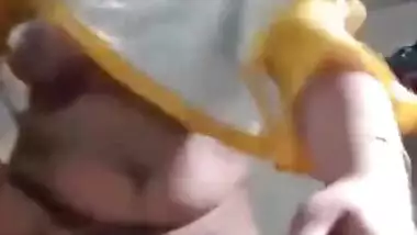 Desi Unsatisfied Milky Boobs Married Bhabi Showing With Talk