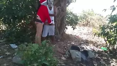 Fucking Hot Aunt Outdoor First time Christmas Santa Claus