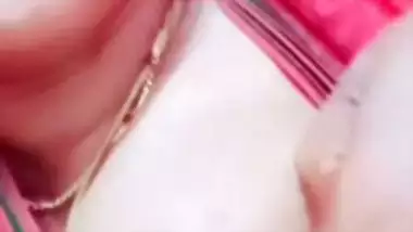 Cheating bhabhi shows boobs and pussy to secret lover