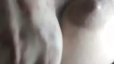 Beautiful naked big boobs showing hot girlfriend