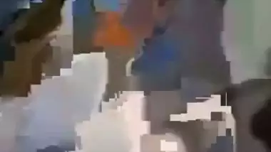 Desi Muslim girl shows boobs and pussy on video call