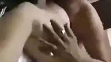 Boob sucking erotic Indian foreplay