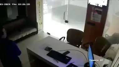 Indian office sex of boss and employee fucking in the cabin
