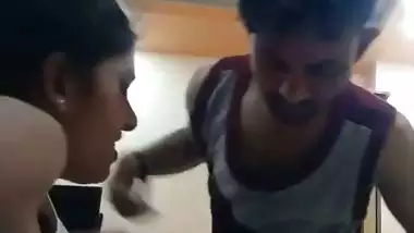 Hardcore Indian sex of the couple fucking first time