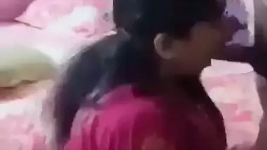 Desi milf gives an Indian blowjob to her husband’s friend