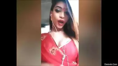 Beautiful girl chatting with lover