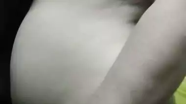 Firm boobs desi wife blowjob to husband thick dick