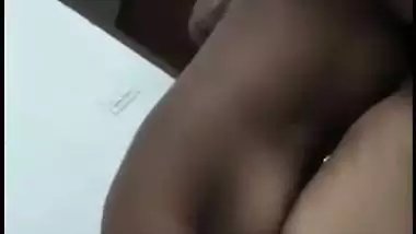 Dusky Tamil girl sex with boyfriend after romancing