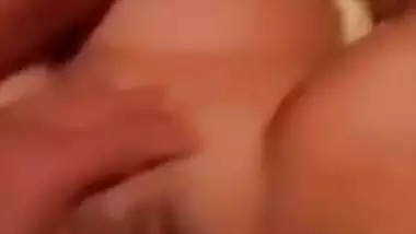 Girl enjoys lover and his friend’s dick in desi threesome