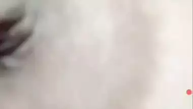 Beautiful lips Bengali girl showing boobs and pussy