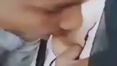 Couple enjoys on terrace in Indian college girl sex video