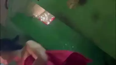 Mature mom after bath naked show before dressing