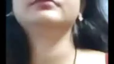 Gorgeous cam girl striptease nude show for client