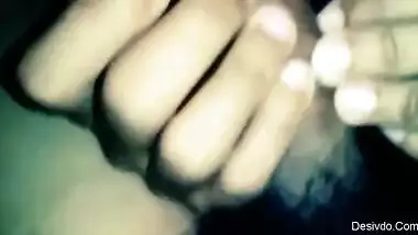 Desi young wife sucking husbands cock