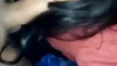 Accidental XXX excitement became fateful for Desi girl sucking cock