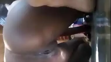 Cute Indian village girl showing pussy and big ass