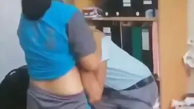 Office trainee boob sucking video