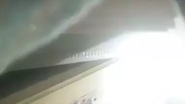 Mom wearing bra after showing her big boobs