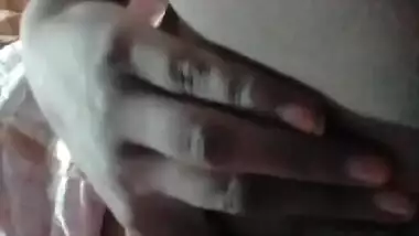 Village girl showing her pussy