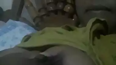 Desi Malayali wife milking boobs video