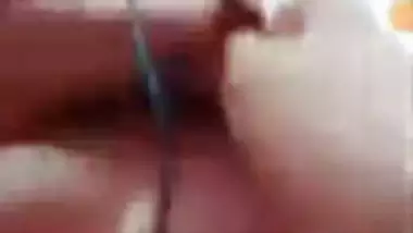 Live cam cute girl playing with boobs and hairy pussy