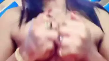 Bengali girl licking boobs with video call to lover