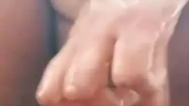 Mature MILF naked xxx on video call with secret lover