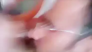 Pervert sucks his Bhabhi’s boobs and kisses her