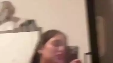 Hot and sexy Indian nude girl shows her big boobs and pussy