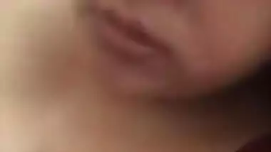 Likable Desi wife is filled with a desire to demonstrate her tits