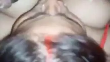 Sexy Desi Wife Blowjob with Cream