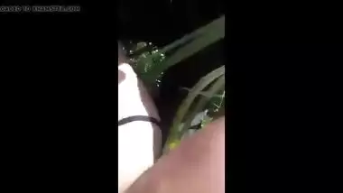 Desi girl caught outdoor by group boys 