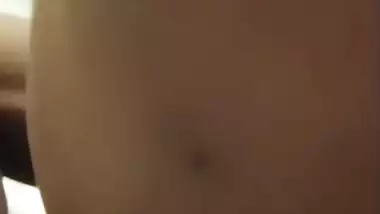 Newly married wife boob sucking by horny husband