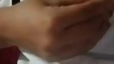 Bengali college girl virgin boobs showing on video call