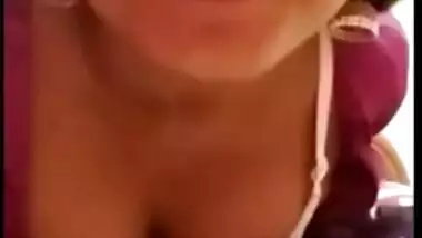 Desi Beautiful Girl Showing Her Boob on Imo video call-3