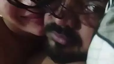 Cute Hindi bhabhi riding dick of husband brother