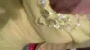 Playing with the nipples of the sexy Telugu cousin